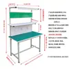 Mesa de Trabajo Antiestática Taller de Fábrica Mesa para Taller Fábrica de Electrónicos Máquina de Moldeo por Inyección Manual de un Solo Lado con Luz para Inspección y Reparación de Electrodomésticos