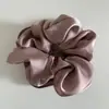 Gomas Elásticas de Satén Sedoso Estilo Francés de Lujo Perezoso, Grandes y Pequeñas, para Mujeres, Gomas para el Cabello Coreanas, Accesorios Elásticos para el Cabello
