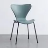 Silla Respaldo, Estilo Ins de Ocio, Diseño Moderno Aerodinámico, Adecuada para Comedor, Restaurante, Escritorio, Hogar, Hotel, Silla de Comedor, Modelo Nuevo