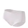 Roupa íntima de algodão puro grau A com entrepernas estendida para meninas, estilo novo, cintura média-baixa, renda, jovem, calcinha tipo biquíni, confortável, respirável, entrepernas estendida