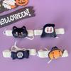 Cachecol de Lã de Halloween para Animais de Estimação Transfronteiriço para Gatos e Cães Cachecol de Caveira para Cães de Pequeno e Médio Porte Coleira Fantasma Atacado