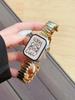 Adequado para Pulseira de Apple Watch S8910 Fivela Borboleta de Metal Assimétrica Iwatchs11 Pulseira de Relógio Feminina