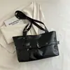 Bolsa da Moda para Pendurar no Ombro de Grande Capacidade para Pendulares Feminina Casual Nova de Alto Nível Versátil Bolsa de Ombro Bolsa Tote Portátil para Passeios