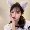Versão coreana de faixa de cabeça com orelhas de raposa e gato de pelúcia, feminina, atacado, alta qualidade, pronta entrega, para live de celebridade da internet com faixa de cabeça de empregada