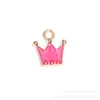 Juego de 30 Colgantes Mixtos de Aleación Color Rojo Rosa para Pulseras, Collares y Accesorios de Joyería DIY