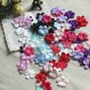2,2-3,5cm feito à mão em relevo flor de ameixeira folha flor estéreo joias para boneca Barbie acessórios de casamento