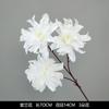 Flores Artificiales Blancas con Acabado de Alta Gama, Materiales Florales Realistas, Flores de Seda para Bodas al Aire Libre, Decoraciones de Bienvenida, Arreglos Florales, Flores Falsas, Materiales para Manualidades
