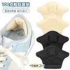 Adhesivos para talón de zapatillas zapatos de tacón alto dispensando antideslizante antideslizante pegatinas para pies sin talón almohadilla de media talla con código ajustable extra gruesa anti-desgaste