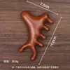 Peine de Masaje de Sándalo Natural para Terapia de Meridianos de la Cabeza, Peine Gua Sha Anticaída del Cabello, Peine de Dientes Anchos y Espaciados Grandes, Artículo de Regalo, Peine de Madera Maciza