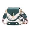 Bolsa para Teléfono Móvil Mini Bolsa Pequeña para Mujer 2023 Nueva Moda Verano Versátil Bolso Cruzado de Moda Bordado con Cadena Bolsa Cuadrada Pequeña