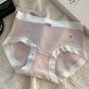 Ropa interior de algodón de cintura media sin costuras para niñas, algodón para mujer, clase A, algodón para bebés 5A, antibacteriano, estilo japonés para mujeres, talla grande, venta al por mayor