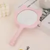 Espelho de mão espelho de maquiagem bonito desenho animado raposa alça espelho portátil menina vestir pequeno espelho fábrica atacado
