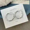 Pendientes de Círculo Irregular con Textura de Moda Transfronteriza Estilo Popular Caliente Moda Europea y Americana Pendientes Personalizados de Círculo para Mujer