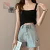Top de Alcinha Pelúcia Faux Mink para Mulheres, Roupa Íntima, Agasalho Quente, Top de Tricô, Suéter Base Macio e Fofo