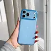Capa de Celular TPU com Janela Grande Fosca Adequada para Apple 17Promax Tendência 11/12 Sem Atração Magnética 13/Xr