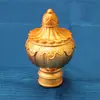 Tampas de Extremidade Universais para Varão de Cortina, Tampas Decorativas para Varão Romano, Tampas de Vedação Artísticas, Acessórios Espessados para Cortina Estilo Novo e Antigo