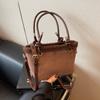 Bolso Cubo de Moda Transfronterizo Casual Nuevo Estilo Otoño e Invierno 2026 Bolso de Hombro Versátil de Alta Gama Bolso Cruzado Retro