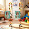 Chaveiro Autêntico Disney Toy Story 5 Pingente de Desenho Boneca Fofa Pequeno Presente Atacado