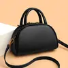 Bolso Cruzado de Nueva Textura Suave de Cuero para Mujer, Bolso de Mano Casual y Sencillo de Color Sólido, Bolso de Hombro Moderno de Piel de Vaca de Primera Capa