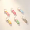 Cuchara pequeña de lunares simulados accesorios de resina DIY pegamento de crema funda de teléfono pasador accesorio para el cabello materiales de accesorios de resina al por mayor
