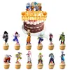 Novo Prato de Papel para Festa Dragon Ball Decoração Festa de Aniversário Infantil Desenho Animado Dragon Ball Conjunto de Toalha de Mesa Suprimentos Louça