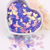 Estrellas huecas sirena flor de cerezo maquillaje de escenario infantil brillo lentejuelas diy material pegamento funda de teléfono móvil lentejuelas 10g