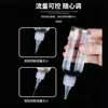 Garrafa de Plástico Transparente com Bico Fino para Água e Loção, Frasco Conta-gotas Dispenser de Água Cosmética, Frasco de Tinta, Frasco Vazio para Apertar para Remédio