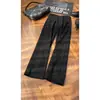 Otoño 2026 Nuevo Estilo Pantalones de Vestir Rectos Plisados Estilo Americano M-5XL Hk26795-P34 Estilo Old Money