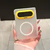 Capa fosca ultrafina adequada para Huawei Pura X Max, novo modelo magnético com dobradiça de eixo central largo, proteção total