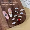 Anillo Apilable de Diamantes Zirconia para Uñas Brillantes Diamantes Apilados Celebridad de Internet Lujo Ligero Sin Base Corazón Huevo de Paloma Anillo Hecho a Mano Accesorios para Uñas