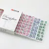Rinestones Brillantes para Uñas Dongzhou 8*6MM Rectangulares Octagonales de Fondo Puntiagudo Rinestones Accesorios para Aretes DIY Nuevos Rinestones de Cristal K9