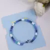 Pulsera de cuentas estilo bohemio para vacaciones moda combinación de colores pulsera de cuentas de arroz pequeñas pulsera estilo celebridad de internet venta al por mayor