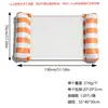 Plataforma flotante inflable nueva transfronteriza, respaldo plegable para exteriores con malla, cama flotante, equipo para deportes acuáticos, tumbona de 4 tubos, cama flotante
