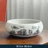 Liquidação em Xícaras de Chá de Cerâmica, Bules Grandes, Recipientes para Lavar Pincéis, Recipientes de Água, Acessórios de Chá Kung Fu, Recipientes Antigos para Resíduos de Chá Jian Shui