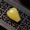 Conjunto de Três Peças Cabeça de Buda de Cera de Abelha Russa, Âmbar Natural Não Otimizado na Cor Amarelo Óleo de Galinha, Acessórios Colecionáveis, Vários Tamanhos, Atacado do Fabricante