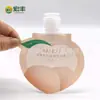 Bolsa com Bico de Folha de Alumínio de Grau Alimentício, Bolsa Autoportante Portátil de 200ml em Ouro Fosco Carimbado para Líquidos, Pacote de Refil de Aromaterapia Tamanho Família