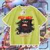 Comercio Exterior Transfronterizo Poppy Cosas Rotas Merchandising del Juego Camisetas de Manga Corta para Niños y Niñas, Camisetas Básicas de Media Manga