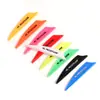 Pluma protectora de ranura de aire ACC, pluma de flecha de plástico rápida, accesorios DIY para arco y flecha
