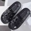 Chanclas de Baño de Verano para Mujer Chanclas de Baño con Drenaje de Agua para Hombre Calzado Ligero Antideslizante para el Hogar con Agujeros Huecos
