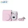 Aplicable para Polaroid mini13/12/11 Bolsa de Cámara de Cuero Resistente al Desgaste Ajuste Ceñido Color Sólido Protege Cámara Bolsa de Almacenamiento