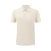 Camisa Polo Ligera de Secado Rápido de 120g para Verano, Camiseta de Manga Corta para Deportes al Aire Libre, Ropa de Trabajo Corporativa, Uniforme de Grupo con Impresión de Logo