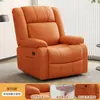 Sofá Multifuncional Elétrico Massageador Sala de Estar Espaço Pequeno Individual Sofá Cama Poltrona de Balanço Pessoa Preguiçosa Lazer Cadeira Giratória