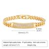 Pulsera de cobre cuadrado corazón trébol de cuatro hojas cabeza de serpiente circonita joyería geométrica al por mayor PBR-057