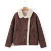 Chaqueta de Lana de Cordero Retro Estilo Europeo y Americano para Mujer Popular de Exportación Transfronteriza para Aliexpress