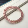 Cristal Natural Ametista Citrino Contas Redondas Feminino Novo Estilo Chinês Estilo Nacional Brincos Culturais Pulseira de Contas Budistas Fio de Mão Presente Atacado