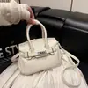 Bolso de Mano Portátil Platinum de Nuevo Estilo Transfronterizo, Bolso Cruzado para Mujer, Bolso de Hombro de Moda para Viaje, Bolso Grande para Mujer, Bolso Versátil