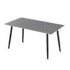 Mesa de Jantar de Ardósia de Luxo Nórdico para Casa Apartamento Pequeno Moderna Simples Fornecedor Direto Fábrica Vários Tamanhos de Mesa