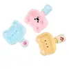 Plato Lindo Popular Temático de Comida Accesorios de Resina Pinzas para el Cabello DIY Llaveros Imanes para Refrigerador Zuecos Accesorios para Funda de Teléfono