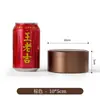 Aleación de Aluminio Lata de Té Pequeña Portátil Caja de Té de Viaje Lata de Té Metal Mini Acero Inoxidable Sellada Caja de Empaque de Té