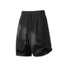 Shorts Esportivos Casuais Confortáveis Respiráveis Versáteis para o Dia a Dia para Homens e Mulheres, Calças Simples Afuniladas Largas com Cordão Cintura Elástica